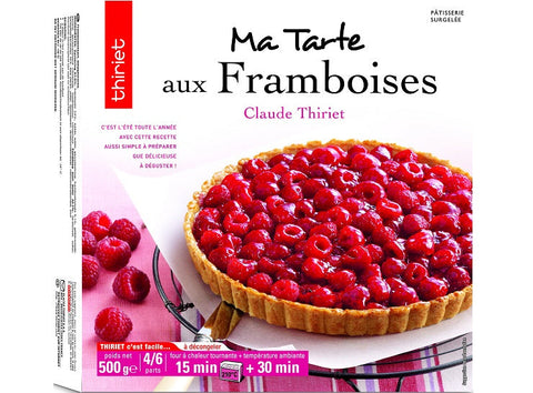 RASPBERRY TART 500G 6-8 PORTIONS (#113271)