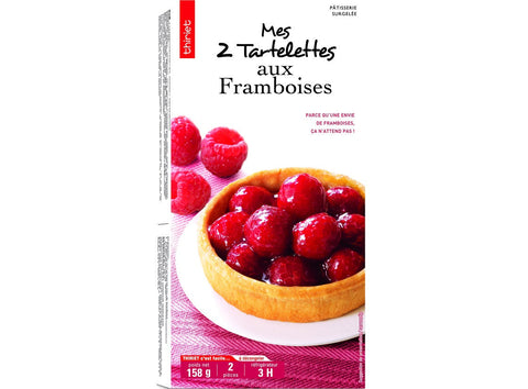 RASPBERRY TARTLETS 158G 2 PIECES (#113279)