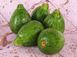 ROUND GREEN ZUCCHINI 500G (#122741)