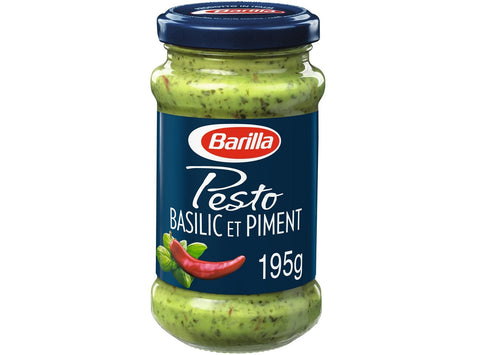 BASIL AND CHILLI PESTO SAUCE 195G (#127043)