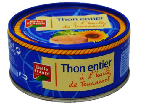 WHOLE TUNA IN SUNFLOWER OIL 160G (#117114)