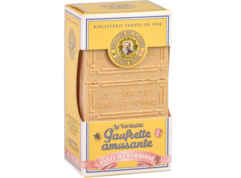 RASPBERRY FLAVORED WAFFLES 175G (#126509)