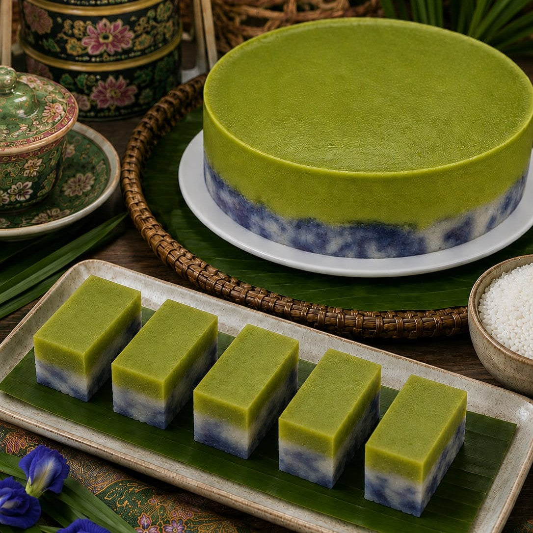Heritage Kueh Favourites: Kueh Salat & Kueh Ko Swee (