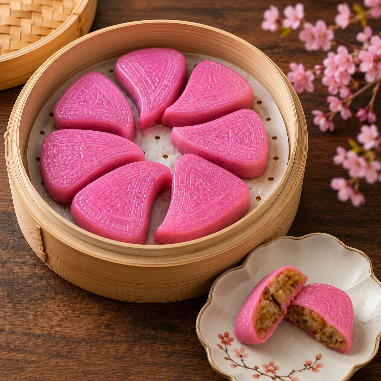 Heritage Kueh Favourites: PNG Kueh & Crystal Kueh (Ku Cai Kueh) (