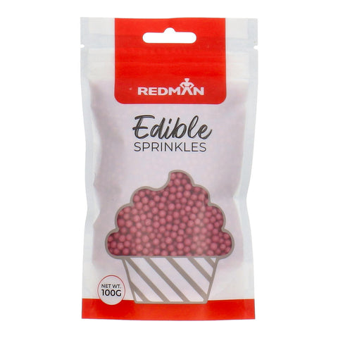 DRAGEE PEARL MINI RED 100G (#200247)