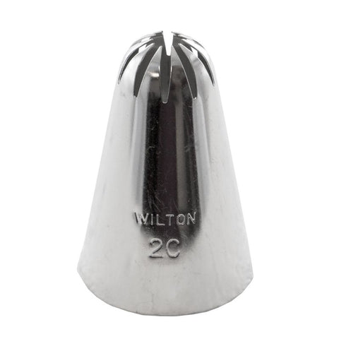 PIPING TIP DROP FLOWER #2C (#20025)