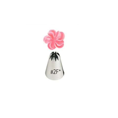 PIPING TIP DROP FLOWER #2F (#20028)
