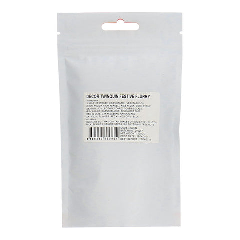 DECOR TWINQUIN FESTIVE FLURRY 100G (#200539)