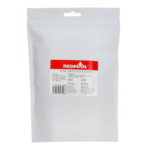 DECOR PINK SANDING SUGAR 500G (#200556)