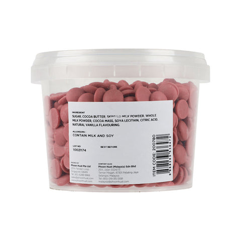 RUBY CHOCOLATE COUVERTURE 350G (#200780)