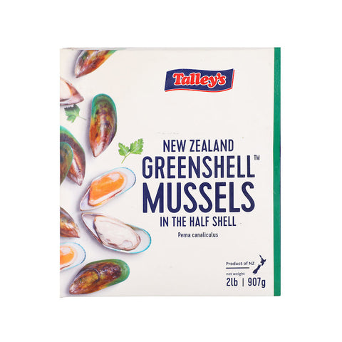NZ MUSSELS HALF SHELL FRZ 907G (#200805)