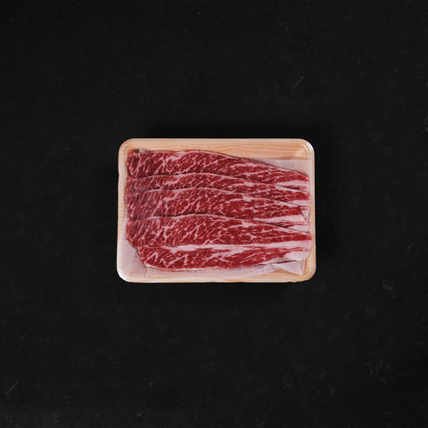 USDA BEEF SHORT RIBS BLACK ANGUS PRIME SHABU 300G (#200817)