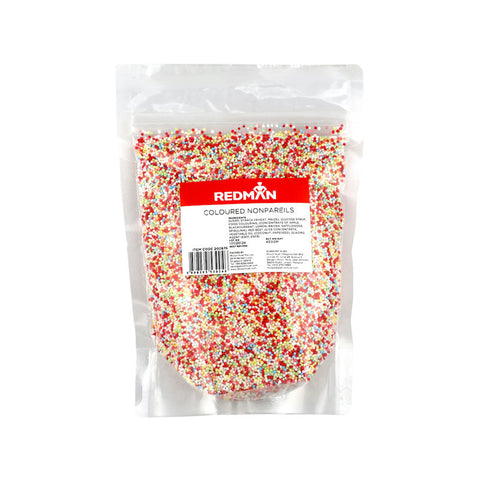 DECOR NONPAREILS COLOURED 450G (#200876)