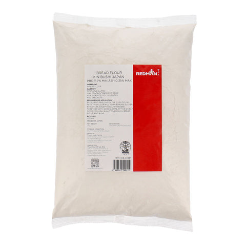 BREAD FLOUR KIN BUSHI JAPAN PROTEIN 11.7% ASH 0.35% 1KG (#200987)