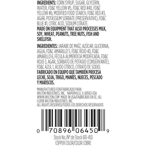 ICING COLOR COPPER 1OZ 610-450 (#20100)