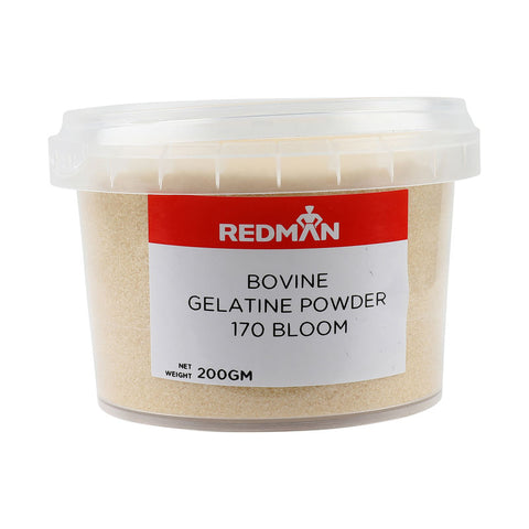 GELATINE PWD BOVINE 170 BLOOM 200G (#201035)