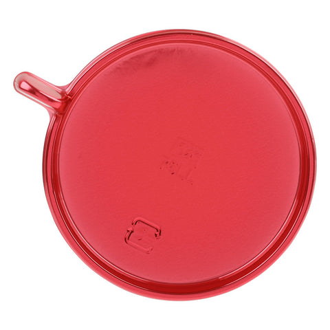 PLASTIC CAKE TRAY RED (PACX10PCS) (#201050)