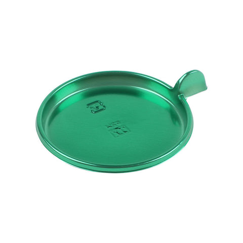 PLASTIC CAKE TRAY (GREEN) (PACX10PCS) (#201051)