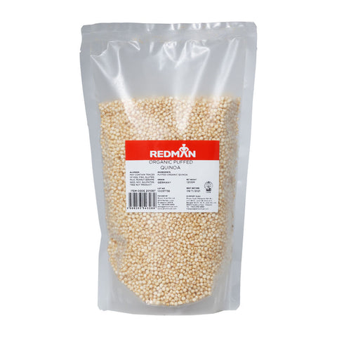 ORGANIC PUFFED QUINOA 120G (#201097)