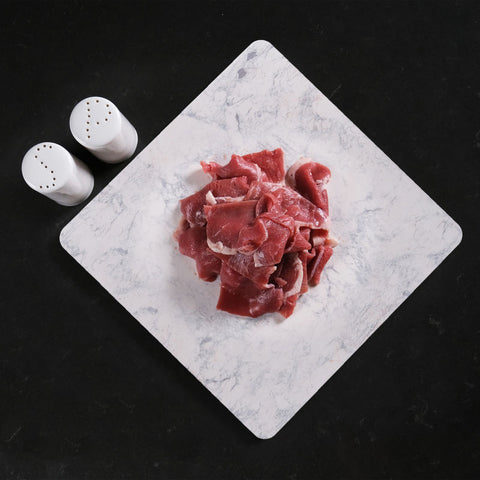 AUST ANGUS BEEF BRISKET STIR FRY 2MM 300G (#201114)