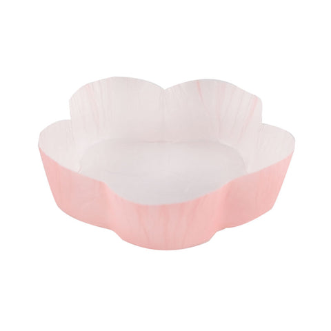 DISPOSABLE SWEET CUP FLOWER 6.25X6.4X2CM 10PC (#201181)