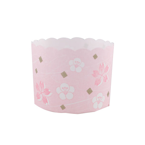 DISPOSABLE MUFFIN CUP (SAKURA) 5.9X5CM 10PC (#201191)