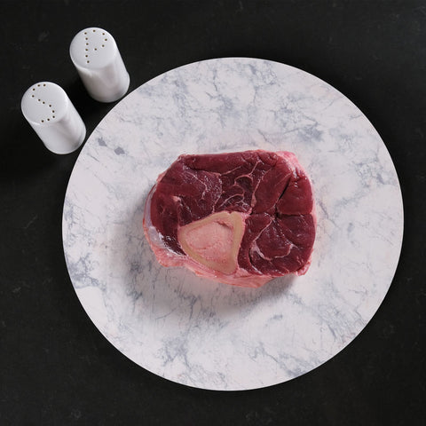 AUST ANGUS BEEF OSSO BUCCO 1 INCH GRASS FED 500G (#201360)