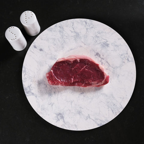 AUST BEEF STRIPLOIN ANGUS GRAIN FED 150DAYS 250G (#201364)