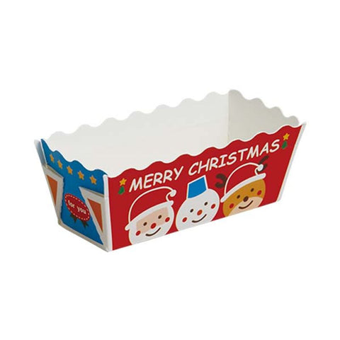 MINI POUND TRAY (CHRISTMAS TREE) 8X3X3.5CM 10PC (#201436)