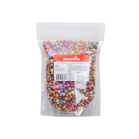 DECOR MINI CHOCOLATE LENTIL 500G (#201465)