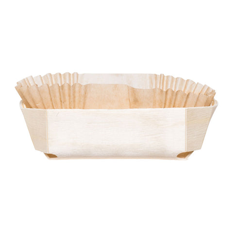 MOULD WOODEN LOAF 115X60X35MM 5PC (#201645)