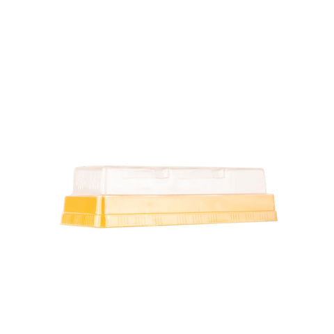 TRAY PET W LID SQUARE 3S 10SET (#201691)
