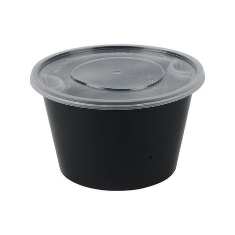 DISPOSABLE CONT 2 COMPRT ROUND 1L 10SET (#201703)