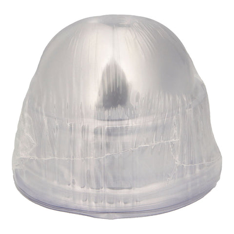 TRAY PVC RD DOME W LID 108X85MM 10SET (#201726)