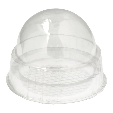 TRAY PVC RD DOME W LID 108X85MM 10SET (#201726)
