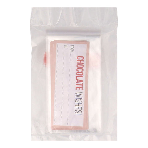 BAG & STICKER FOR BAR CHOC 10SET (#201727)