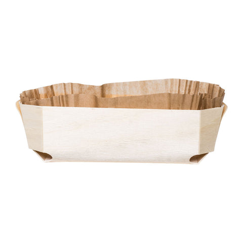 MOULD WOODEN LOAF 175X75X50MM 5PC (#201734)