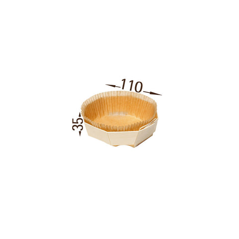 MOULD WOODEN LOAF 110X35MM 5PC (#201736)