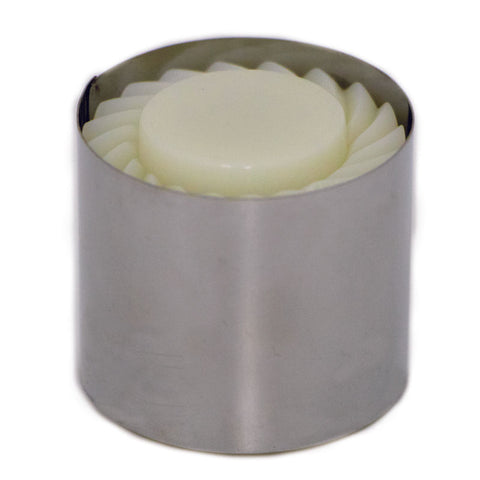 TART MOULD/METAL CUTTER ROUND (L) (#201886)