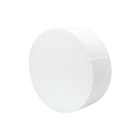 DUMMY STYROFOAM ROUND 6"X3" (#201892)