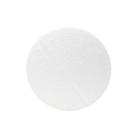 DUMMY STYROFOAM ROUND 6"X3" (#201892)
