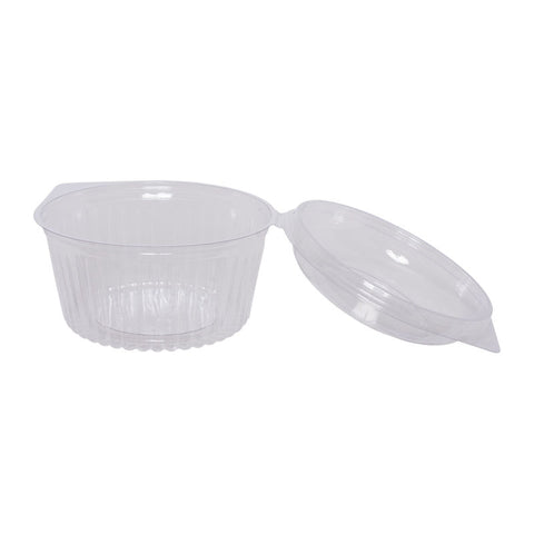 PLASTIC BOX CLAM 17X11CM 5PC (#201947)