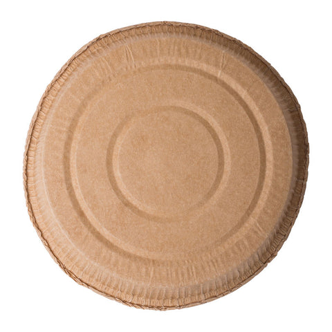 PAPER PIE MOULD ROUND 134X20X146 GOLD 10PC (#201991)