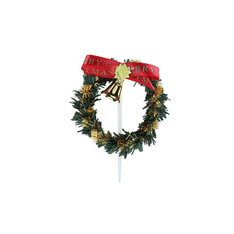 X'MAS WREATH C072 5PC (#202042)