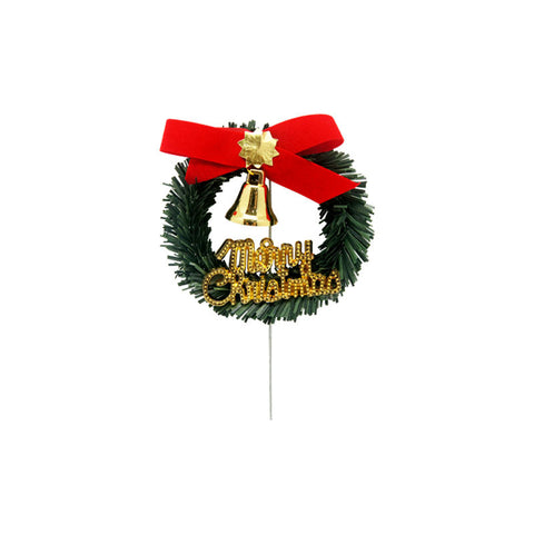 X'MAS WREATH C064 5PC (#202045)