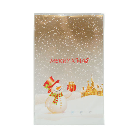 COOKIE BAG X'MAS C240 16X25CM 100PC (#202053)