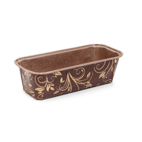 PLUM PAN 80X40 BROWN/GOLD 10PC (#202068)