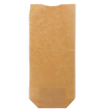 COOKIE BAG KRAFT NAT 12X27.5CM 10PC (#202073)