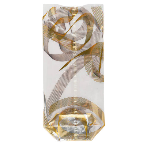 COOKIE BAG RIBANBELLE OR 10X22CM 10PC (#202104)