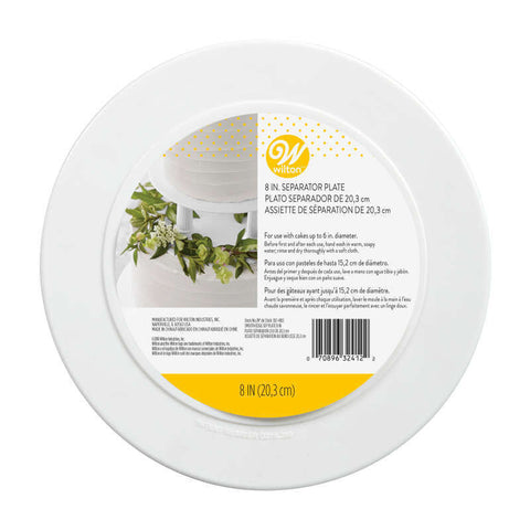 ROUND SEPARATOR PLATE 8" 302-8 (#20217)